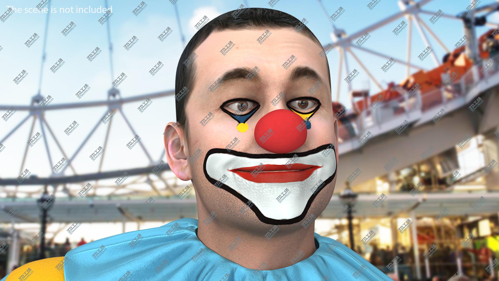 images/goods_img/202104093/Circus Clown Standing Pose 3D model/5.jpg